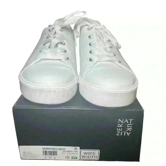 Neutralizer Morrison Bliss Bridal Sneakers White Lace-Up Size 10W Pearls Gems - Picture 2 of 7